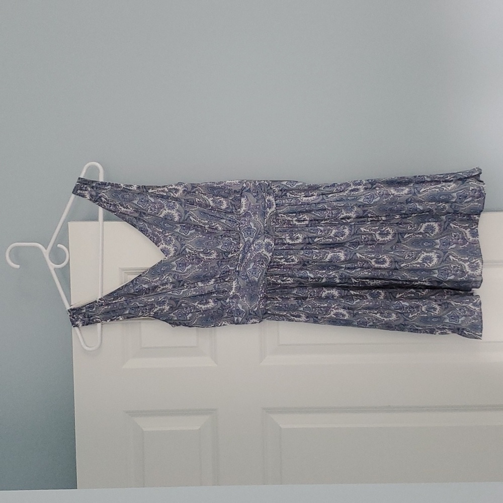 NAF NAF Paris Paisley Sleeveless Mini Dress